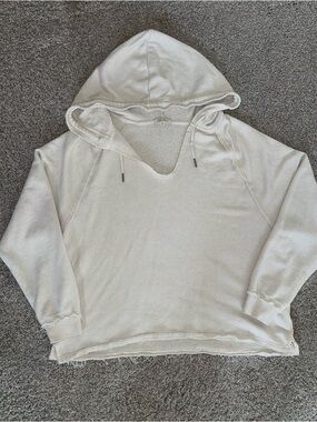 Cozy Ivory Pullover Hoodie